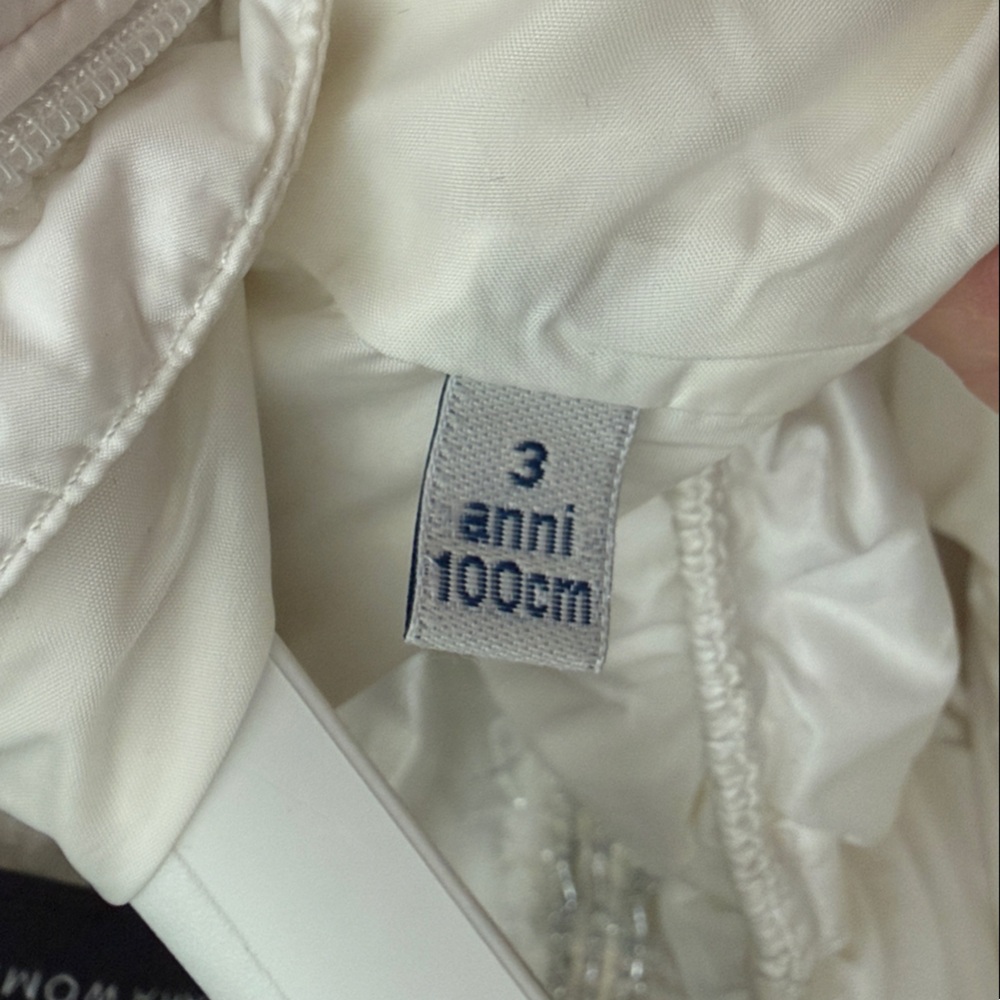 Moncler Kids Cream Puffer Jacket 3T - Picture 8 of 11